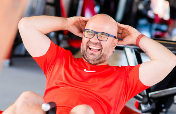 Mees, kes karjub „äööäööüöü”