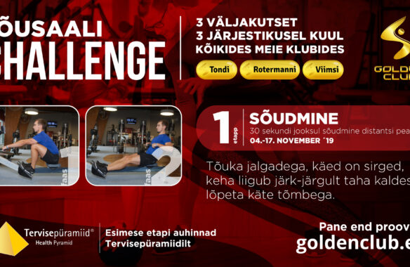 Jõusaali Challenge’i I etapp stardib 4. novembril