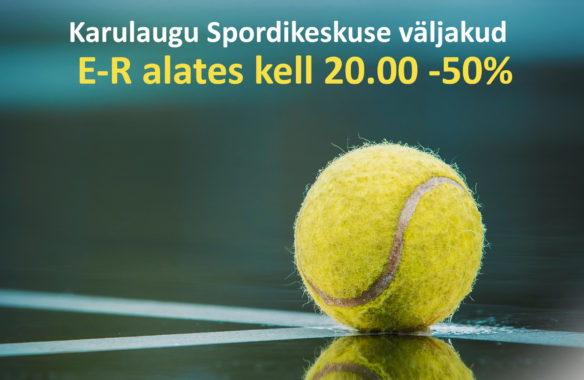 Talveõhtute hinnasula Karulaugu Spordikeskuse väljakutel