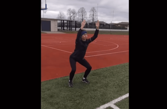 Videotreening reketialade harrastajale