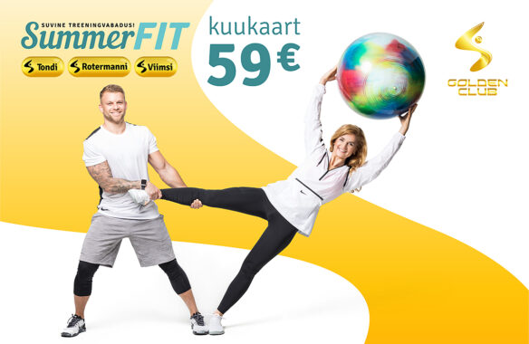 Tänasest on müügil Summer Fit kuukaart