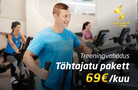 Tähtajatu treeningpakett kuutasuga 69€