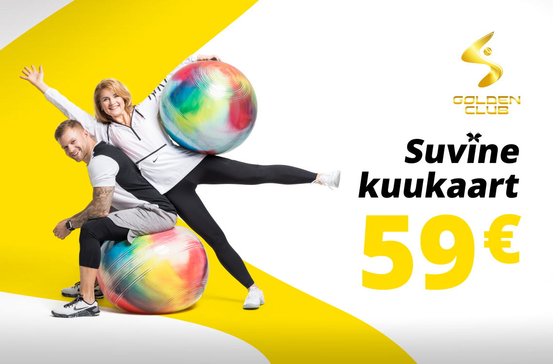 suvine spordiklubi kuukaart