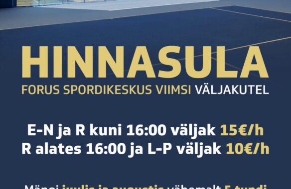 Hinnasula Viimsi väljakutel