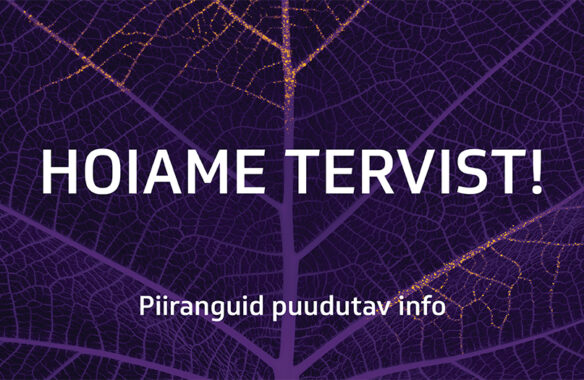 Uued piirangud alates esmaspäevast