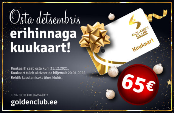 Detsembris on kuukaart 65€