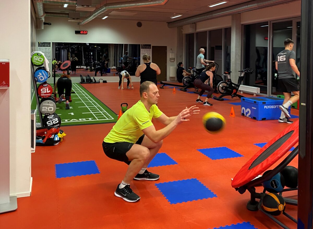 cross training Golden Club fitnessklubis