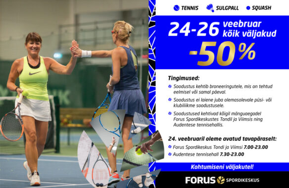 Vabariigi aastapäeval väljakud -50%