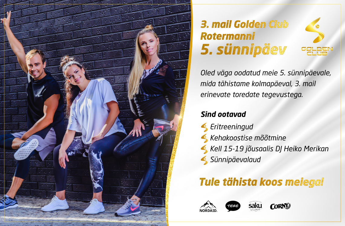 Golden Club Rotermanni 5. sünnipäev