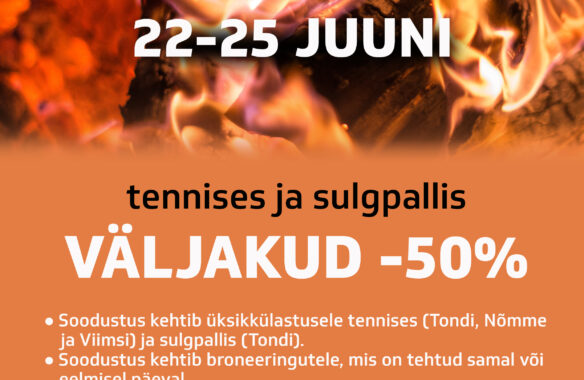 Jaanidel väljakud poole soodsamad