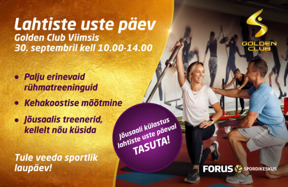 Lahtiste uste päev Golden Club Viimsis