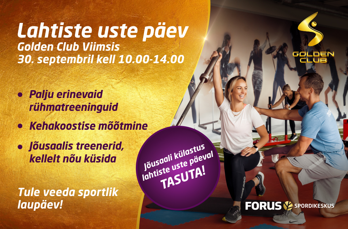 Lahtiste uste päev Golden Club Viimsis