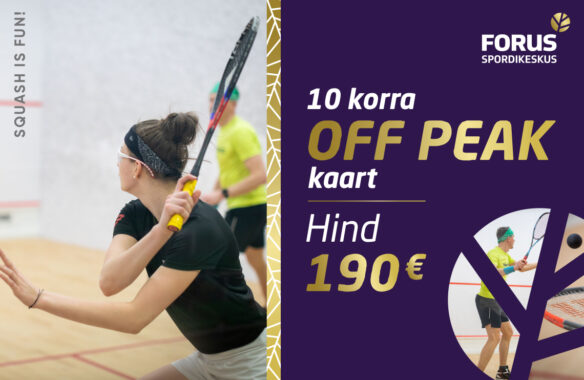 Squashis on müügil uus 10 korra kaart